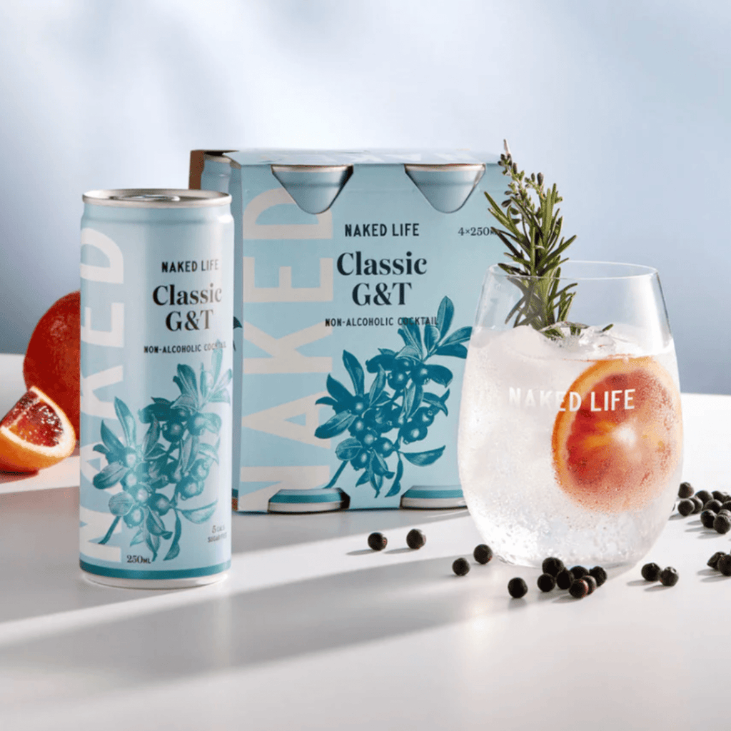 Hiko Drinks NAKED LIFE NON-ALCOHOLIC CLASSIC G&T