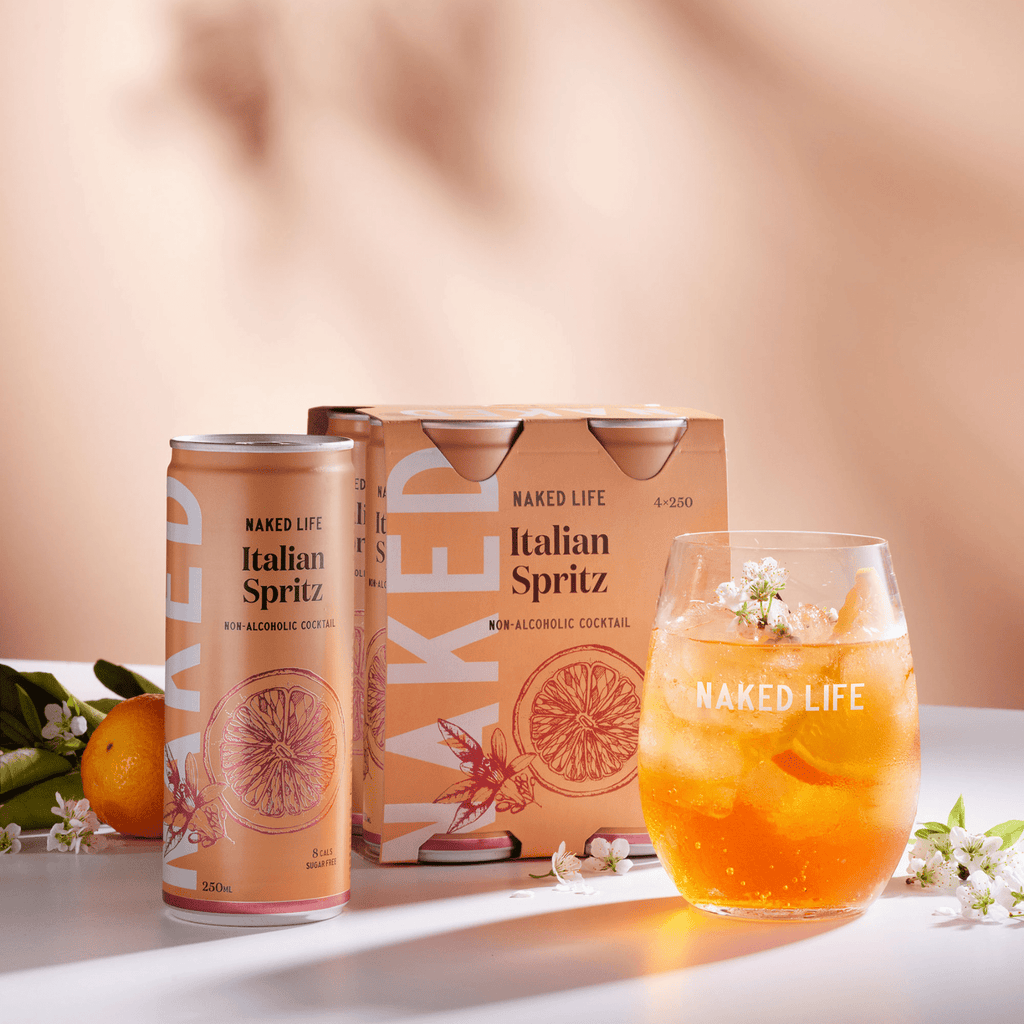 Hiko Drinks NAKED LIFE NON-ALCOHOLIC ITALIAN SPRITZ