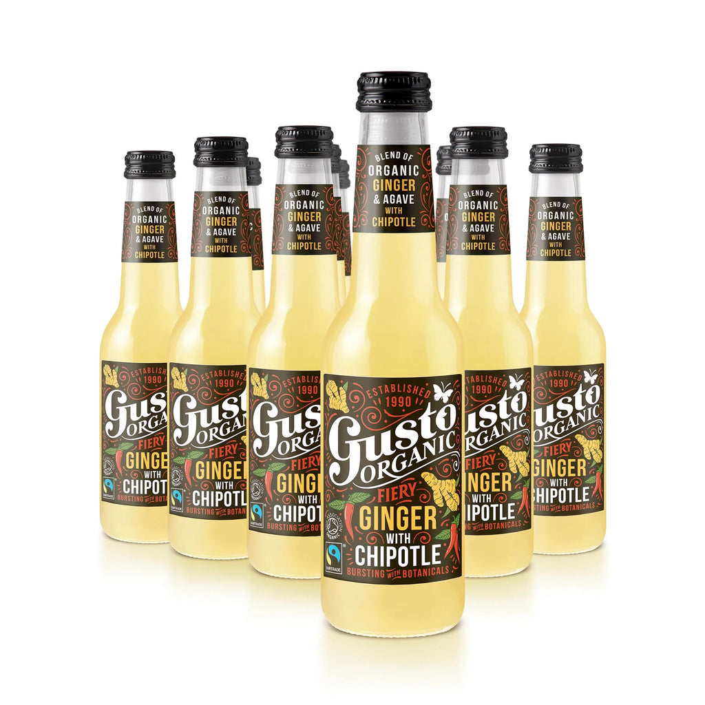 Hiko Drinks Gusto Organic FIERY GINGER WITH CHIPOTLE