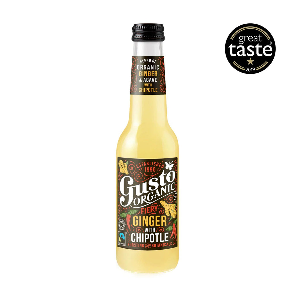 Hiko Drinks Gusto Organic FIERY GINGER WITH CHIPOTLE