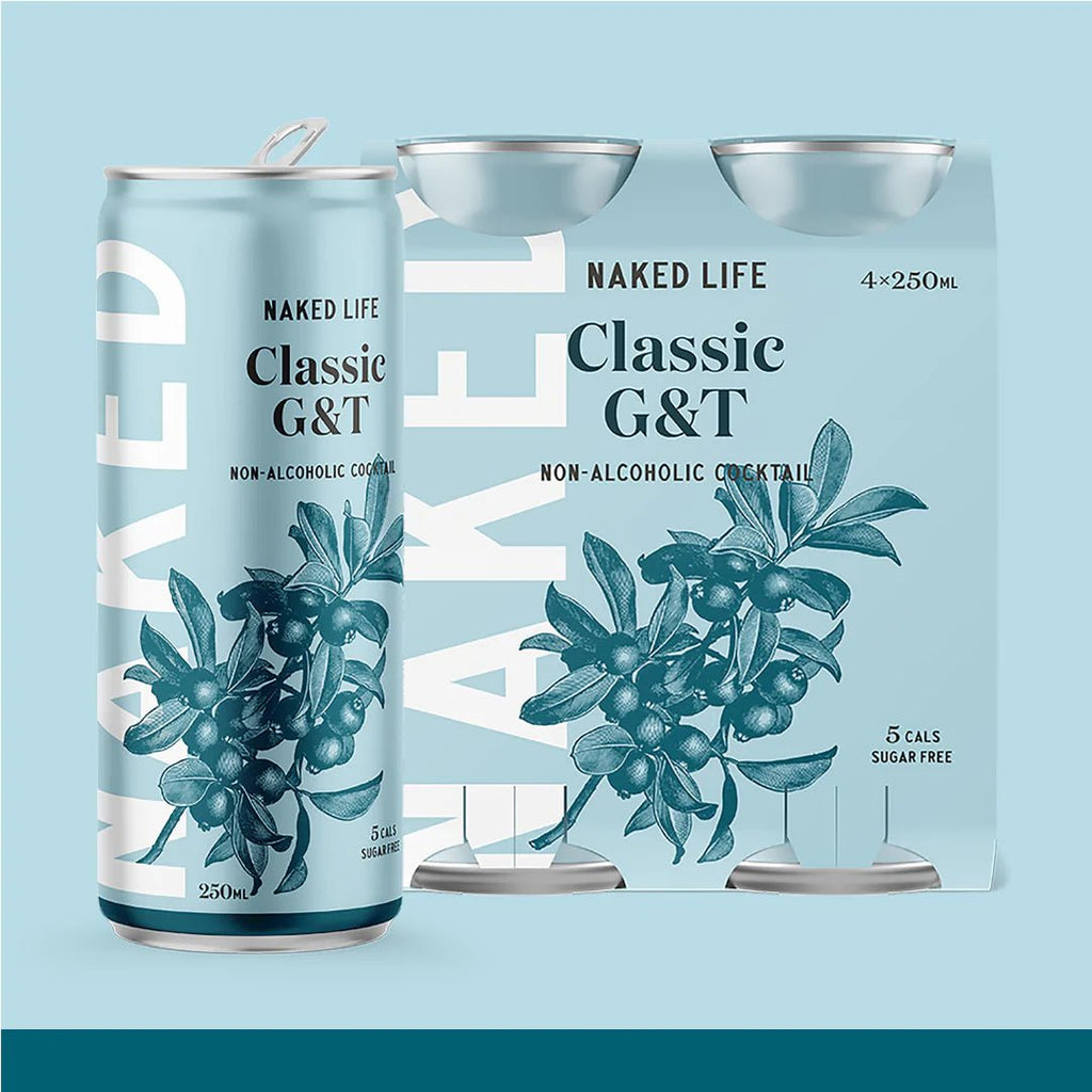 Hiko Drinks NAKED LIFE NON-ALCOHOLIC CLASSIC G&T