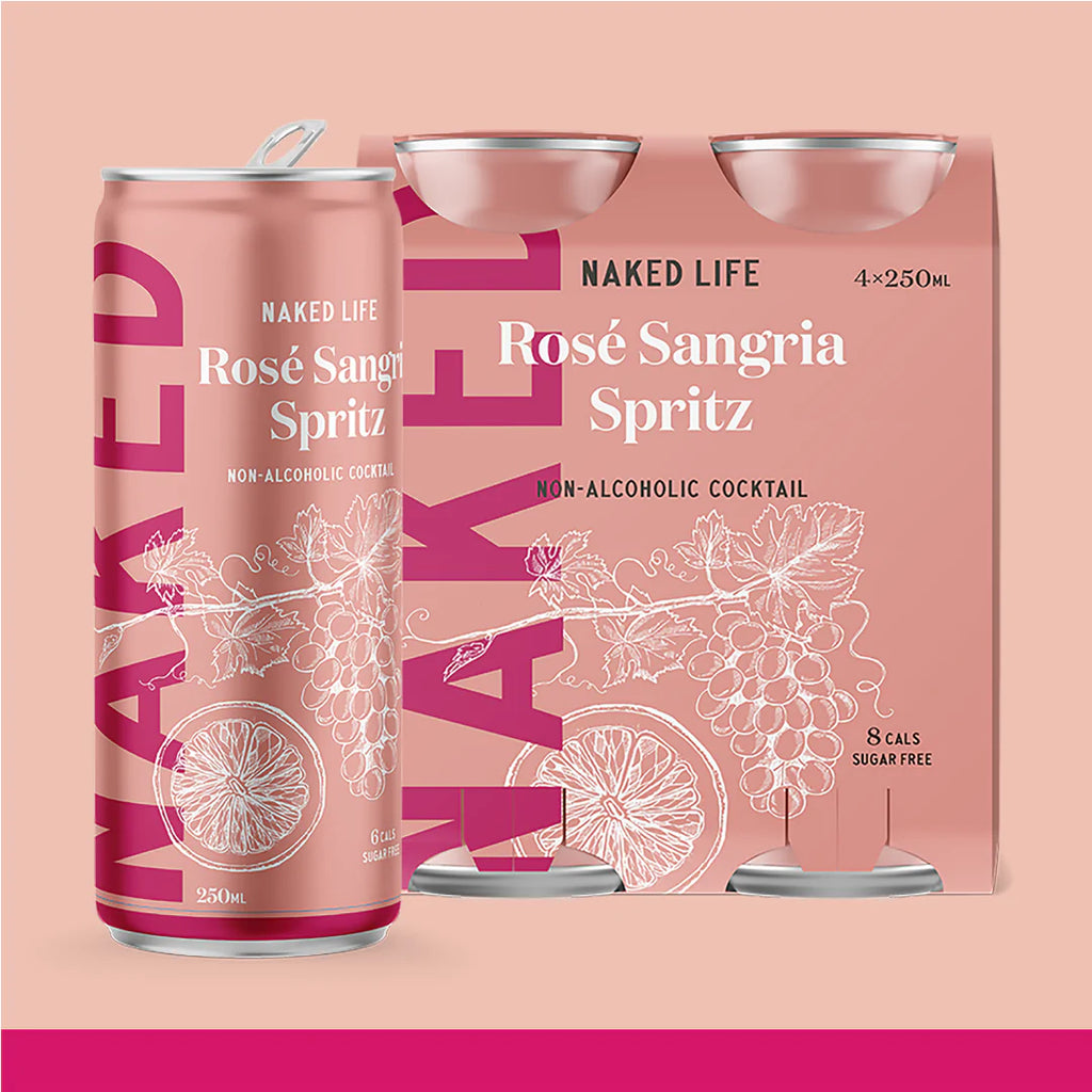 [Expire on 5/11/2023] NAKED LIFE NON-ALCOHOLIC ROSÉ SANGRIA SPRITZ
