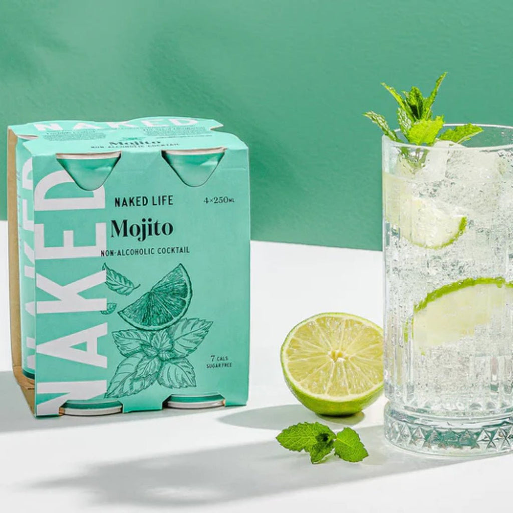 Hiko Drinks NAKED LIFE NON-ALCOHOLIC MOJITO