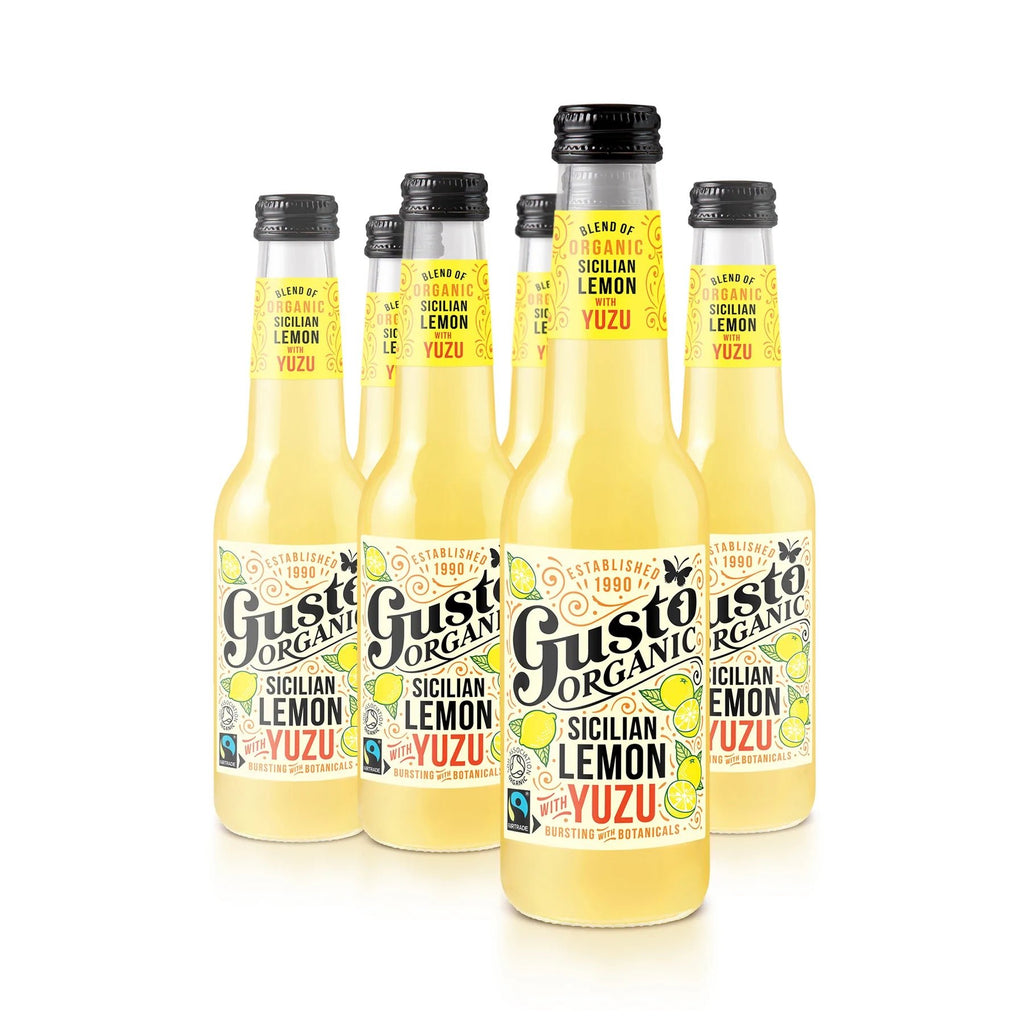 Hiko Drinks Gusto Organic SICILIAN LEMON WITH YUZU